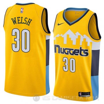 Camiseta Thomas Welsh #30 Denver Nuggets Statement 2018 Amarillo
