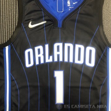 Camiseta Tracy McGrady #1 Orlando Magic Icon Negro