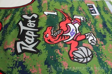 Camiseta Tracy Mcgrady #1 Toronto Raptors Verde