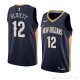 Camiseta Trevon Bluiett #12 New Orleans Pelicans Icon 2018 Azul