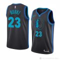 Camiseta Trey Burke #23 Dallas Mavericks Ciudad 2018-19 Azul