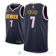 Camiseta Trey Lyles #7 Denver Nuggets Icon 2018-19 Azul