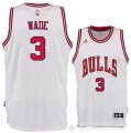 Camiseta Wade #3 Chicago Bulls Blanco