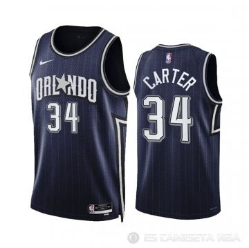 Camiseta Wendell Carter #34 Orlando Magic Ciudad 2023-24 Azul