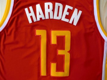 Camiseta retro Harden #13 Houston Rockets Rojo