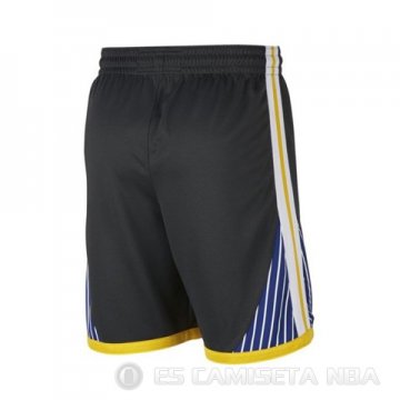 Pantalone Golden State Warriors 2017-18 Negro