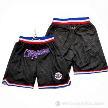 Pantalone Los Angele Clippers Ciudad Just Don 2021-22 Negro