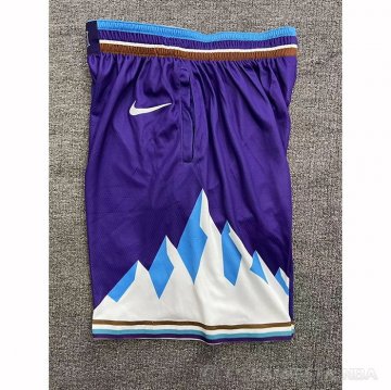 Pantalone Utah Jazz Classic 2022-23 Violeta