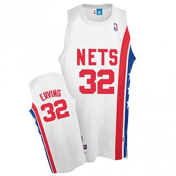 Camiseta Erving #32 Nets ABA Blanco