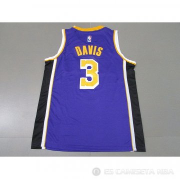 Camiseta Anthony Davis #3 Los Angeles Lakers Statement 2021-22 Violeta