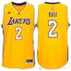 Camiseta Ball #2 Los Angeles Lakers Amarillo