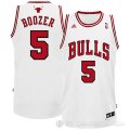 Camiseta Boozer #5 Chicago Bulls Blanco