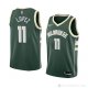 Camiseta Brook Lopez #11 Milwaukee Bucks Icon 2018 Verde