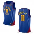 Camiseta Bruce Brown JR. #11 Denver Nuggets Statement 2022-23 Azul