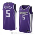 Camiseta Bruno Caboclo #5 Sacramento Kings Icon 2018 Violeta