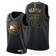 Camiseta Cam Reddish #22 Golden Edition Atlanta Hawks Negro