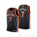 Camiseta Carmelo Anthony #7 New York Knicks Ciudad 2022-23 Negro