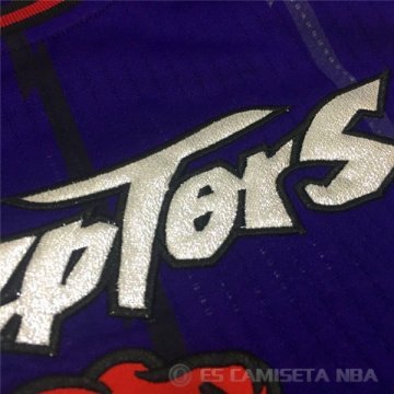 Camiseta Carter #15 Toronto Raptors Autentico Violeta