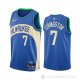 Camiseta Chris Livingston #7 Milwaukee Bucks Ciudad 2023-24 Azul