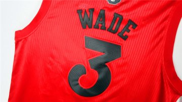 Camiseta Christmas Day Chicago Bulls Wade #3 Rojo 2016