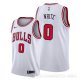 Camiseta Coby White #0 Chicago Bulls Association 2019-20 Blanco