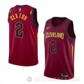 Camiseta Collin Sexton #2 Cleveland Cavaliers Icon 2017-18 Rojo