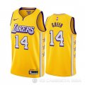 Camiseta Danny Green #14 Los Angeles Lakers Ciudad Edition Amarillo