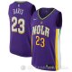 Camiseta Davis #23 New Orleans Pelicans Ciudad 2017-18 Violeta