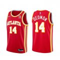 Camiseta Dewayne Dedmon NO 14 Atlanta Hawks Icon 2020-21 Rojo