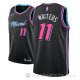 Camiseta Dion Waiters #11 Miami Heat Ciudad 2018-19 Negro