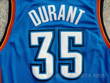 Camiseta Durant #35 Oklahoma City Thunder Azul