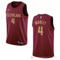 Camiseta Evan Mobley #4 Cleveland Cavaliers Icon 2022-23 Rojo