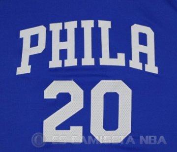 Camiseta Fultz #20 Philadelphia 76ers Azul