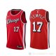 Camiseta Garrett Temple NO 17 Chicago Bulls Ciudad 2021-22 Rojo