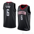 Camiseta Gary Clark #6 Houston Rockets Statement 2018 Negro