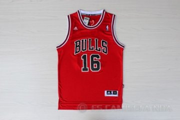 Camiseta Gasol #16 Chicago Bulls Rojo