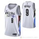 Camiseta Goran Dragic #9 Brooklyn Nets Ciudad 2022-23 Blanco