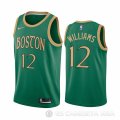 Camiseta Grant Williams #12 Boston Celtics Ciudad Verde