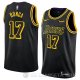 Camiseta Isaac Bonga #17 Los Angeles Lakers Ciudad 2017-18 Negro