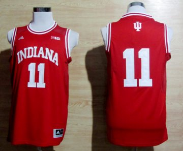Camiseta Isiah Thomas #11 Indiana NCAA Rojo