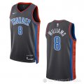 Camiseta Jalen Williams #8 Oklahoma City Thunder Ciudad 2022-23 Gris