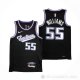 Camiseta Jason Williams NO 55 Sacramento Kings Ciudad 2021-22 Negro