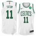 Camiseta Jayson Tatum #11 Boston Celtics Association 2018 Blanco