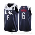 Camiseta Joe Harris #6 USA 2019 FIBA Basketball World Cup Azul