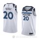 Camiseta Josh Okogie #20 Minnesota Timberwolves Association 2018 Blanco