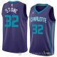 Camiseta Julyan Stone #32 Charlotte Hornets Statement 2018 Violeta