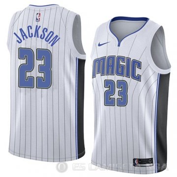 Camiseta Justin Jackson #23 Orlando Magic Association 2018 Blanco