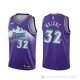 Camiseta Karl Malone #32 Utah Jazz Classic Edition 2019-20 Violeta