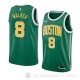Camiseta Kemba Walker #8 Boston Celtics Earned 2019-20 Verde