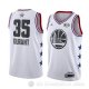 Camiseta Kevin Durant #35 All Star 2019 Golden State Warriors Blanco